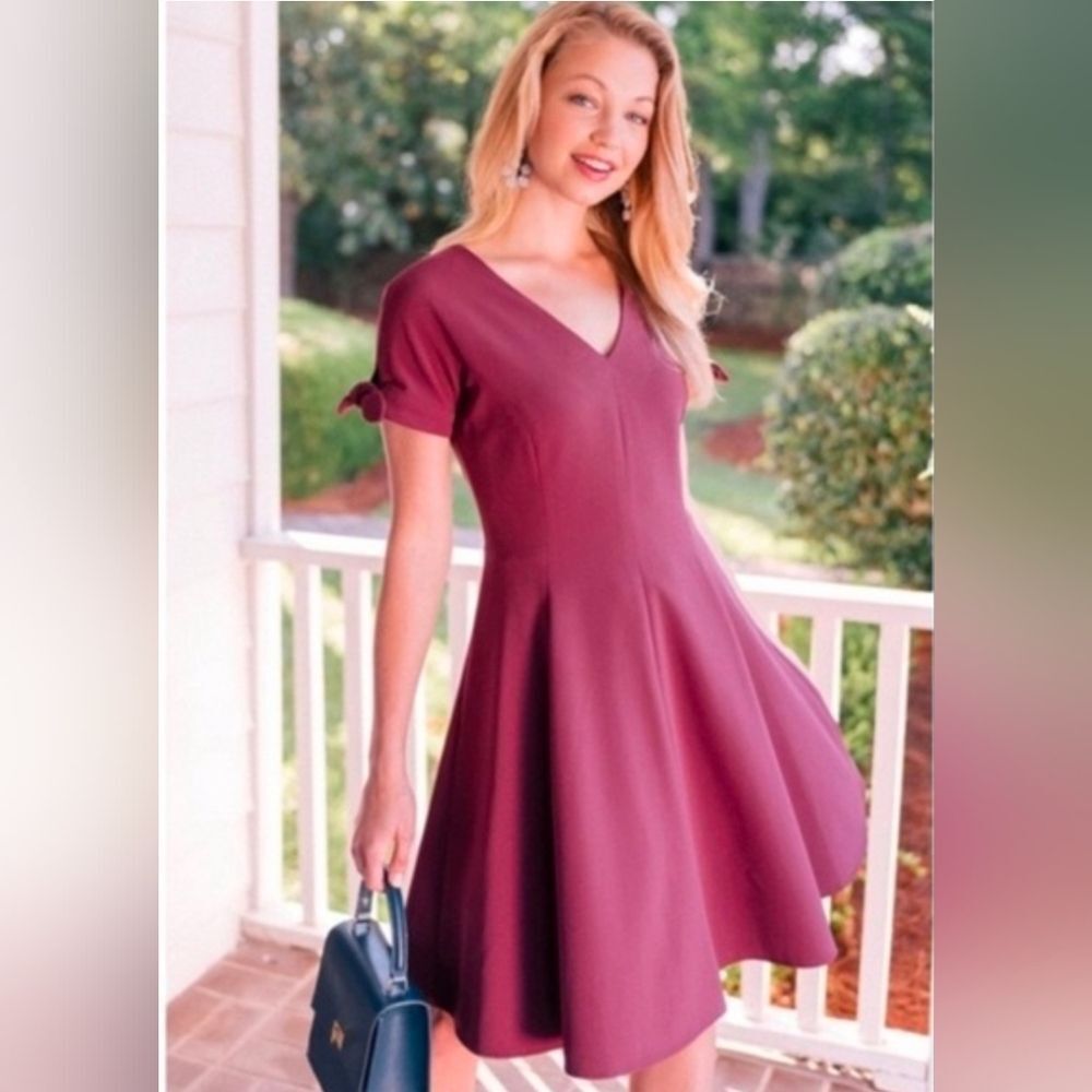 Gal Meets Glam Serena Purple Dress